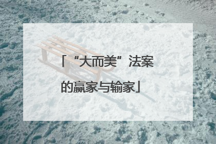 “大而美”法案的赢家与输家