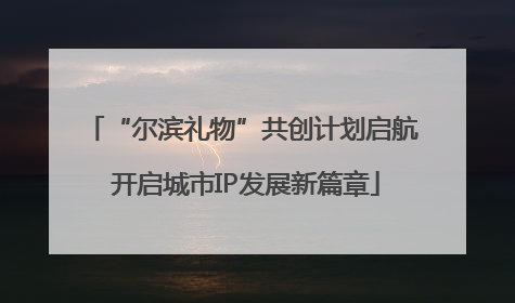 “尔滨礼物”共创计划启航 开启城市IP发展新篇章