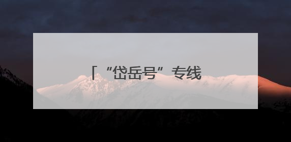“岱岳号”专线列车正式起航