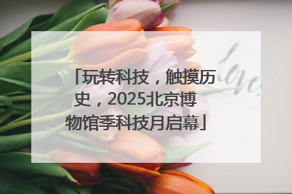 玩转科技，触摸历史，2025北京博物馆季科技月启幕