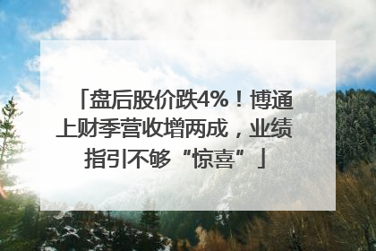 盘后股价跌4%！博通上财季营收增两成，业绩指引不够“惊喜”