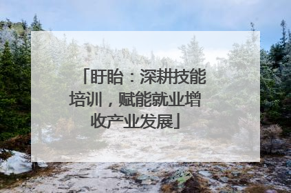 盱眙：深耕技能培训，赋能就业增收产业发展