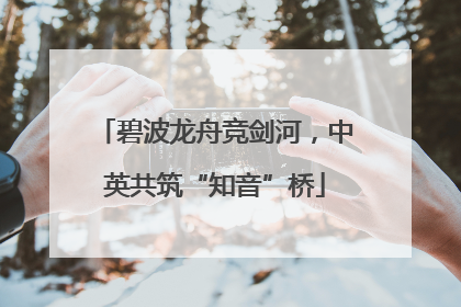 碧波龙舟竞剑河，中英共筑“知音”桥
