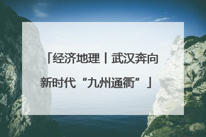 经济地理丨武汉奔向新时代“九州通衢”