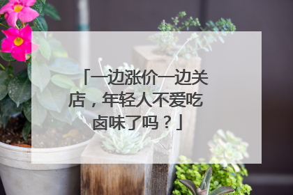 一边涨价一边关店，年轻人不爱吃卤味了吗？
