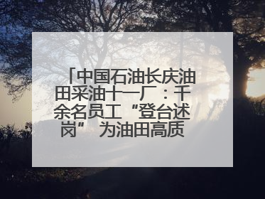 中国石油长庆油田采油十一厂：千余名员工“登台述岗” 为油田高质量发展赋能