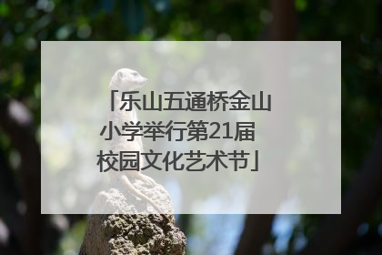 乐山五通桥金山小学举行第21届校园文化艺术节