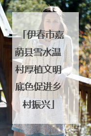 伊春市嘉荫县雪水温村厚植文明底色促进乡村振兴