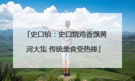 史口镇：史口烧鸡香飘黄河大集 传统美食受热捧