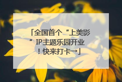 全国首个“上美影”IP主题乐园开业！快来打卡→