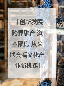 创新发展 跨界融合 资本聚焦 从文博会看文化产业新机遇