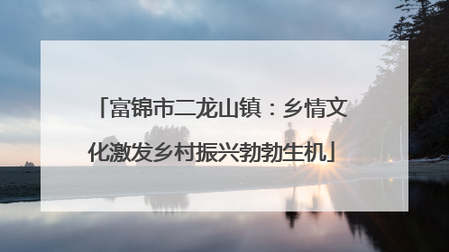 富锦市二龙山镇：乡情文化激发乡村振兴勃勃生机
