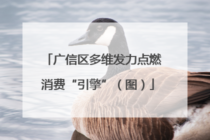 广信区多维发力点燃消费“引擎”（图）