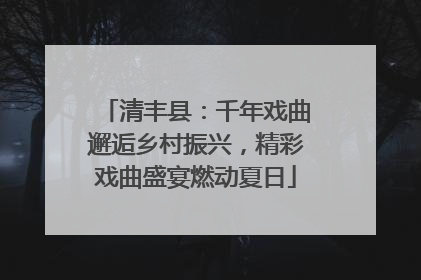 清丰县：千年戏曲邂逅乡村振兴，精彩戏曲盛宴燃动夏日