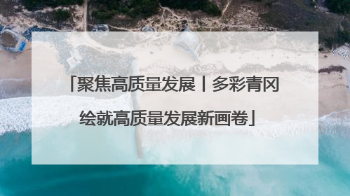 聚焦高质量发展丨多彩青冈 绘就高质量发展新画卷