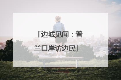 边城见闻：普兰口岸访边民