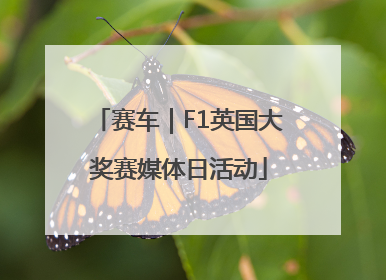 赛车｜F1英国大奖赛媒体日活动