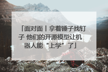面对面丨拿着锤子找钉子 他们的开源模型让机器人能“上学”了