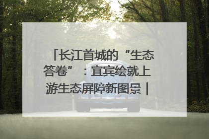 长江首城的“生态答卷”：宜宾绘就上游生态屏障新图景｜中华环保世纪行