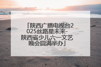 陕西广播电视台2025丝路星未来-陕西省少儿六一文艺晚会圆满举办