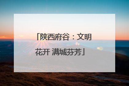 陕西府谷：文明花开 满城芬芳