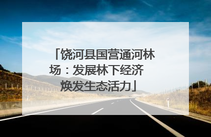饶河县国营通河林场：发展林下经济 焕发生态活力