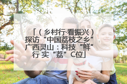 （乡村行·看振兴）探访“中国荔枝之乡”广西灵山：科技“鲜”行 实“荔”C位