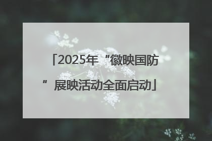 2025年“徽映国防”展映活动全面启动