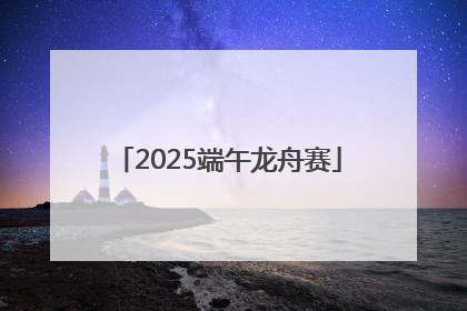 2025端午龙舟赛