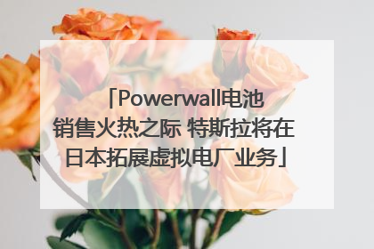 Powerwall电池销售火热之际 特斯拉将在日本拓展虚拟电厂业务